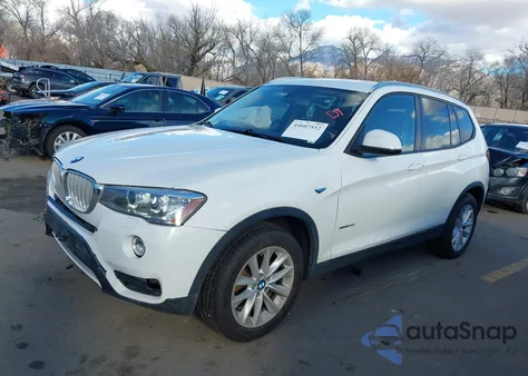 2016 BMW X3 xDrive28I из США, поврежденный, VIN 5UXWX9C52G0D86451
